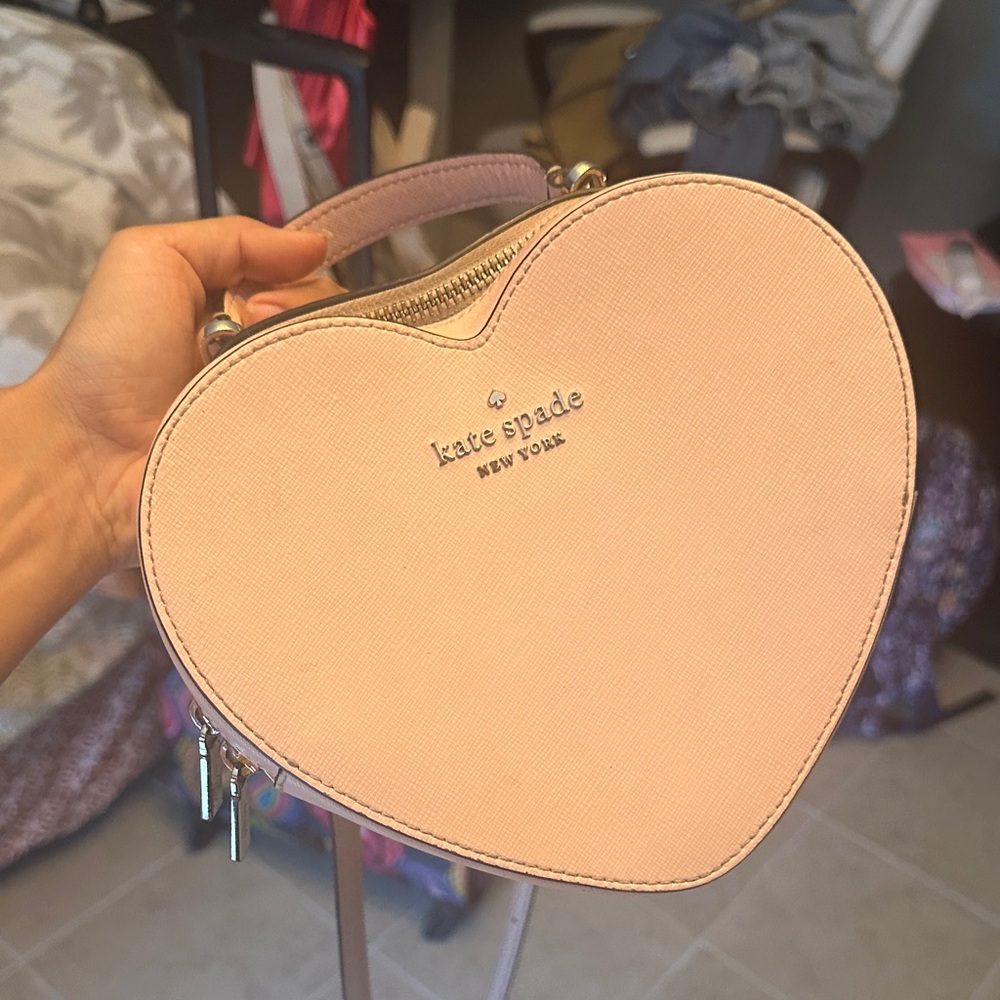 Kate Spade Blush Heart Crossbody Bag